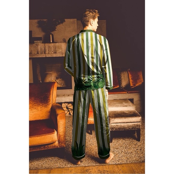 AVERIE Jett Men’s Loungewear Long 2-Piece Set - Picture 3 of 4